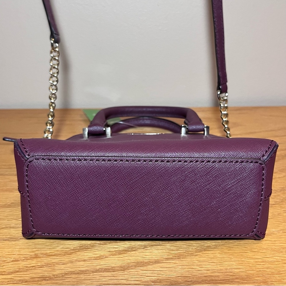 🎉 HP 🎉 NWT Kate Spade Cedar Street Mini Maise Mulledwine Crossbody - Picture 7 of 13
